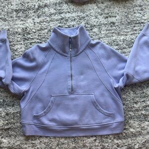 Lululemon oversized scuba half-zip
